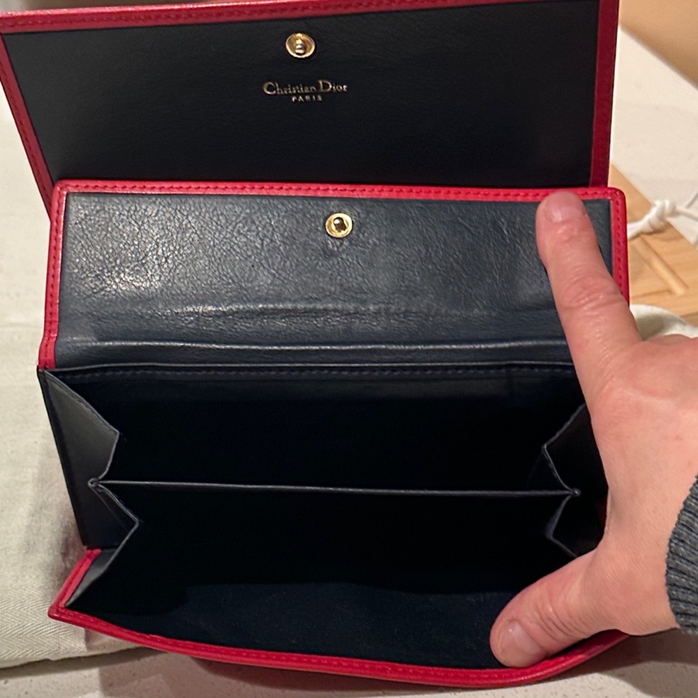 Dior Red Leather Women's Wallet - Picture 11 of 11